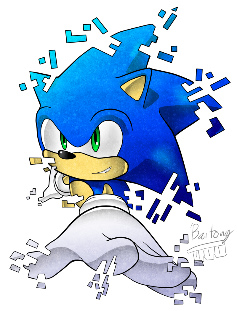 Dark Sonic by Baitong9194 on deviantART