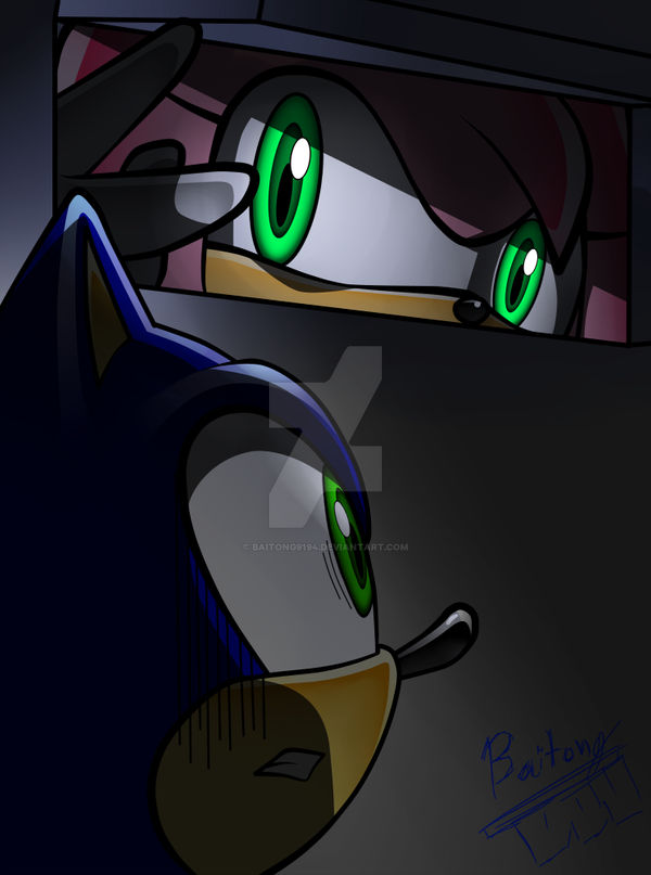 Dark Sonic by Baitong9194 on deviantART
