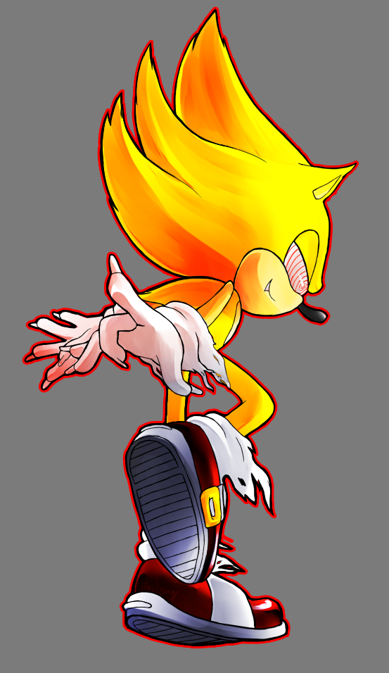 Dark Sonic by Baitong9194 on deviantART