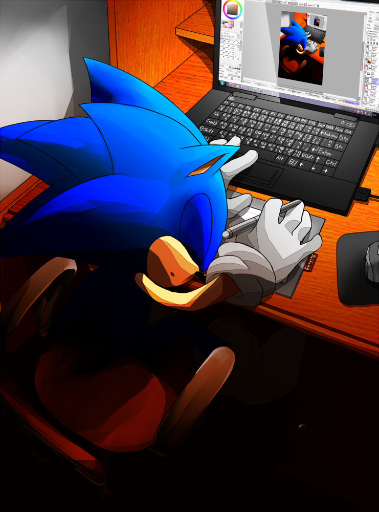 Dark Sonic by Baitong9194 on deviantART