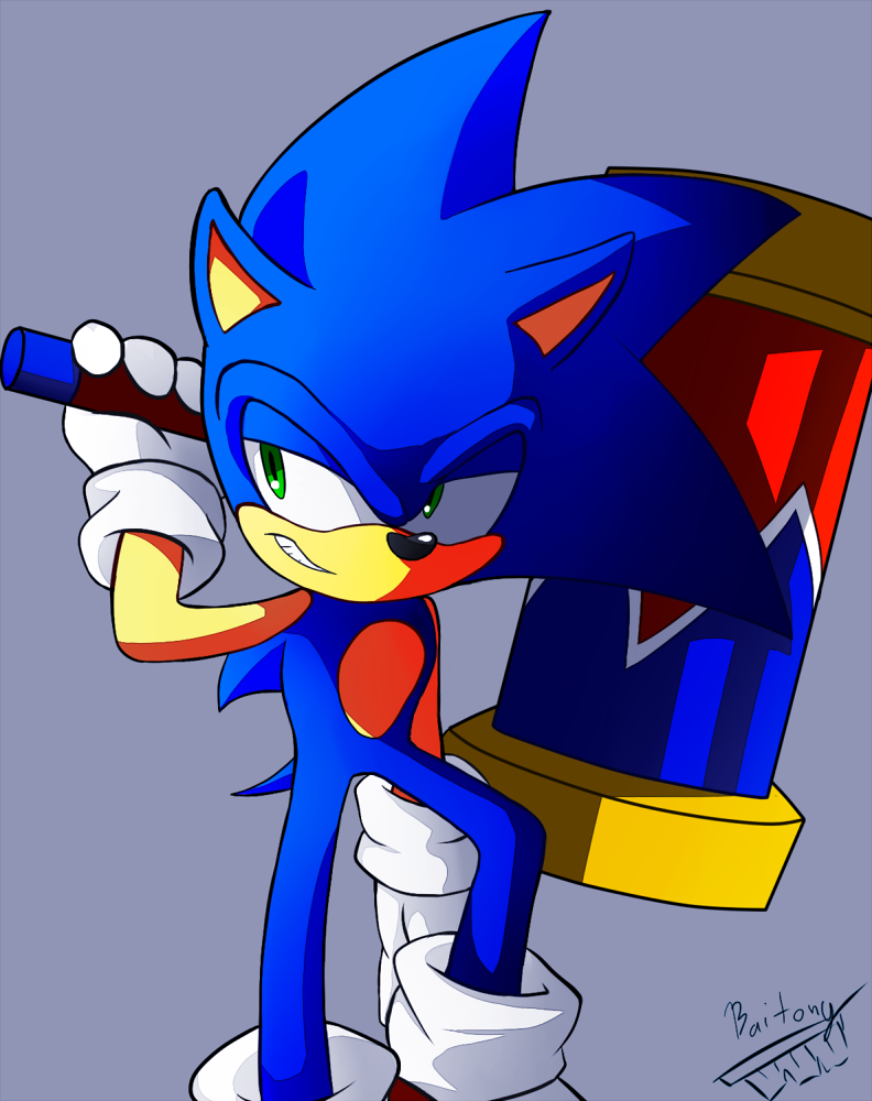 Sonic by Baitong9194 on DeviantArt