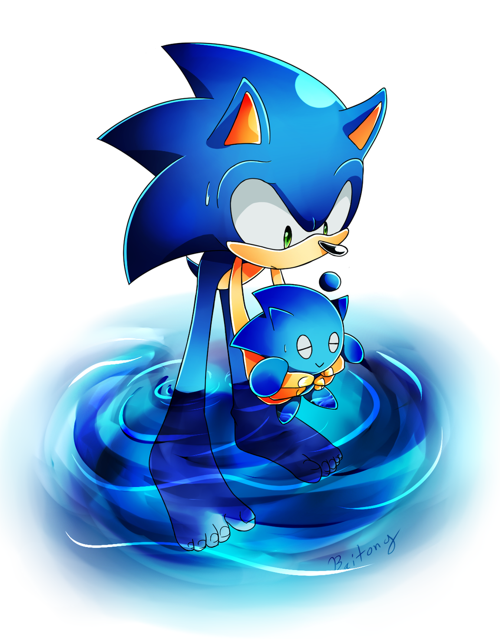 Sonic by Baitong9194 on DeviantArt