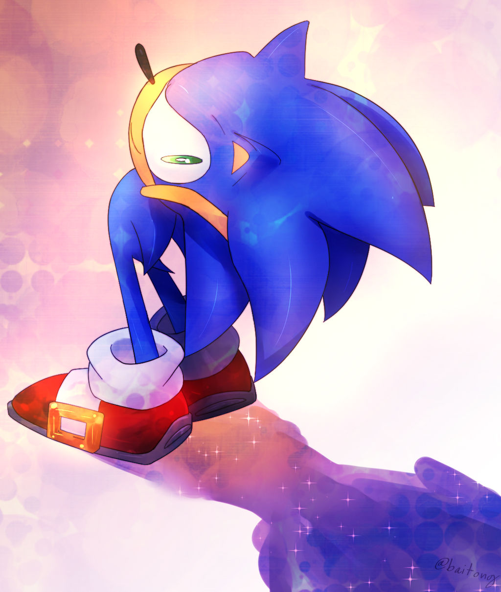 Deviantart Soni Sonic by Baitong9194 on DeviantArt