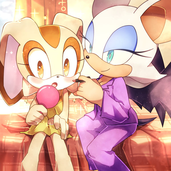 Cream The Rabbit Rouge COM - Cream and Rouge by Baitong9194 on DeviantArt