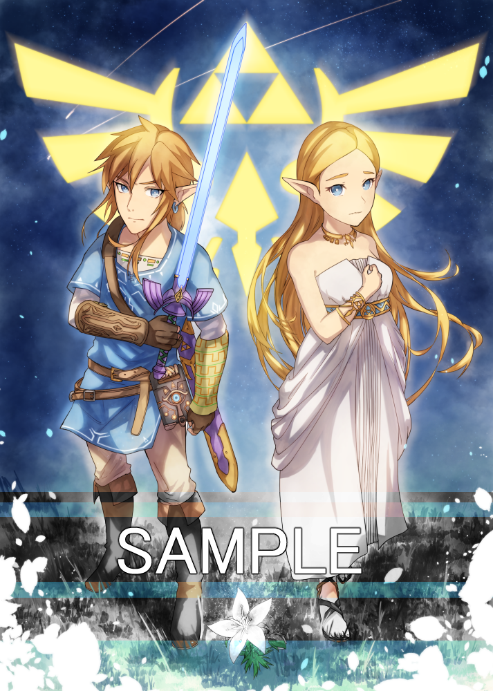 BotW - Link and Zelda