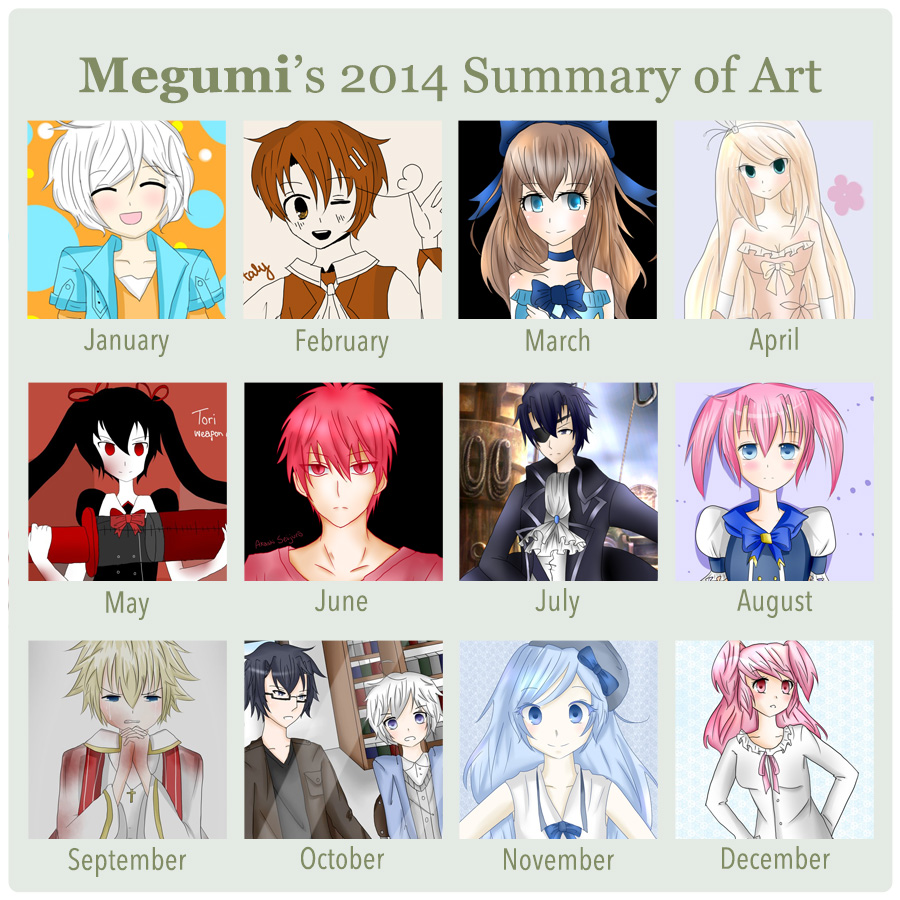 Megumi's 2014 summary of art