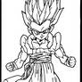 Gotenks Lineart