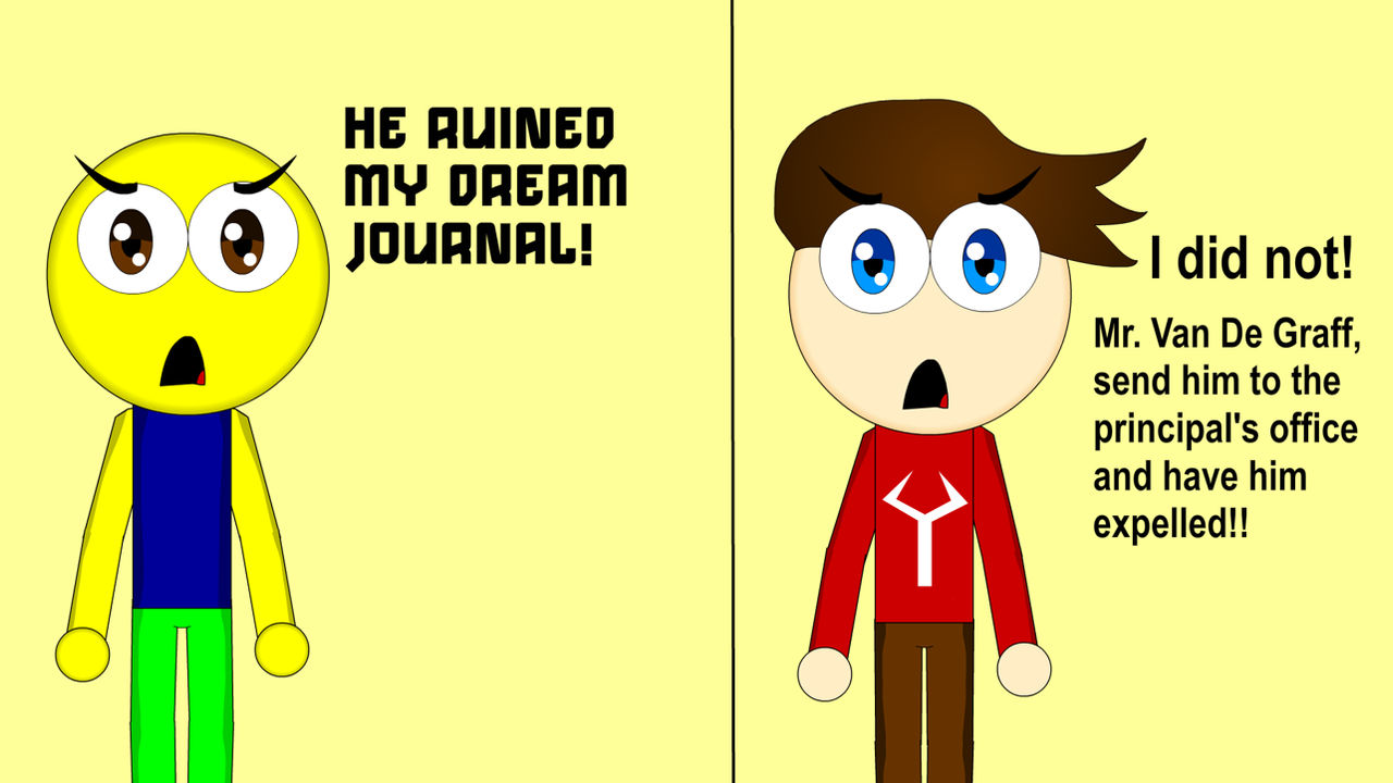 HE RUINED MY DREAM JOURNAL! by RainbowDashFan2010 on DeviantArt
