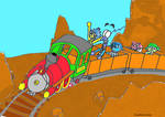 Emotions At Disneyland: Big Thunder Mountain by CraigTheCrocodile