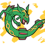 Rayquaza (Collab with Frillythingy)