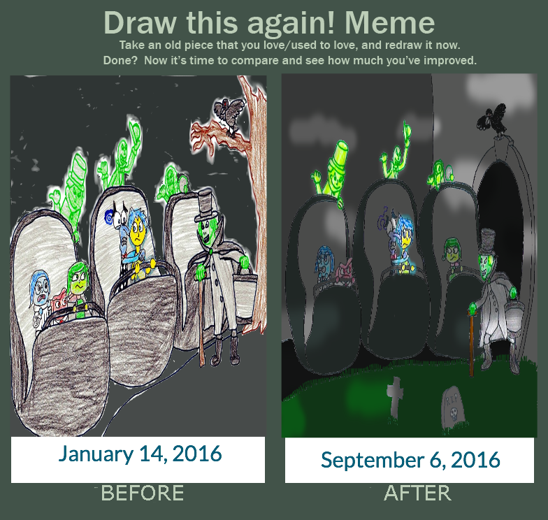 Draw This Again: Haunted Mansion