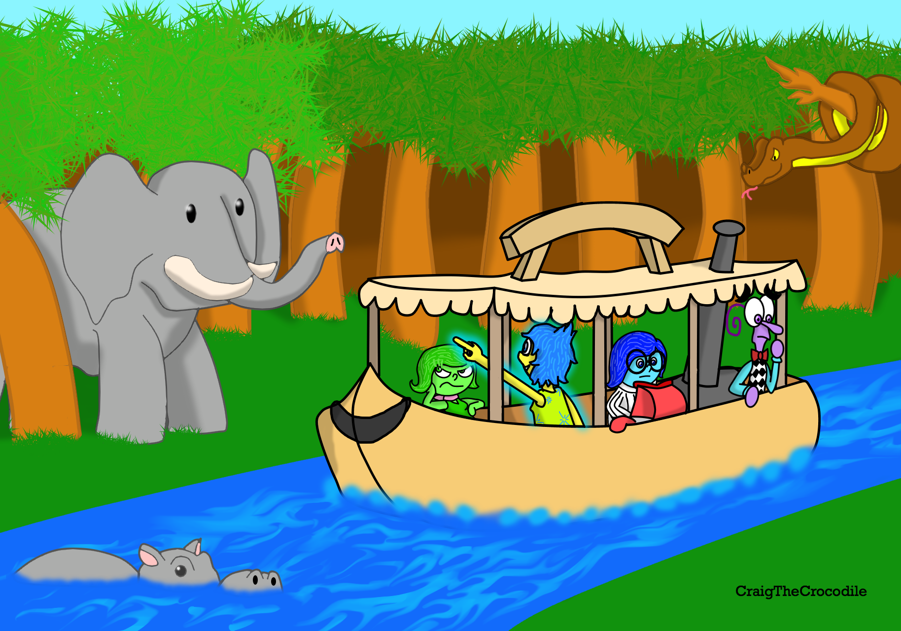 Emotions At Disneyland: Jungle Cruise