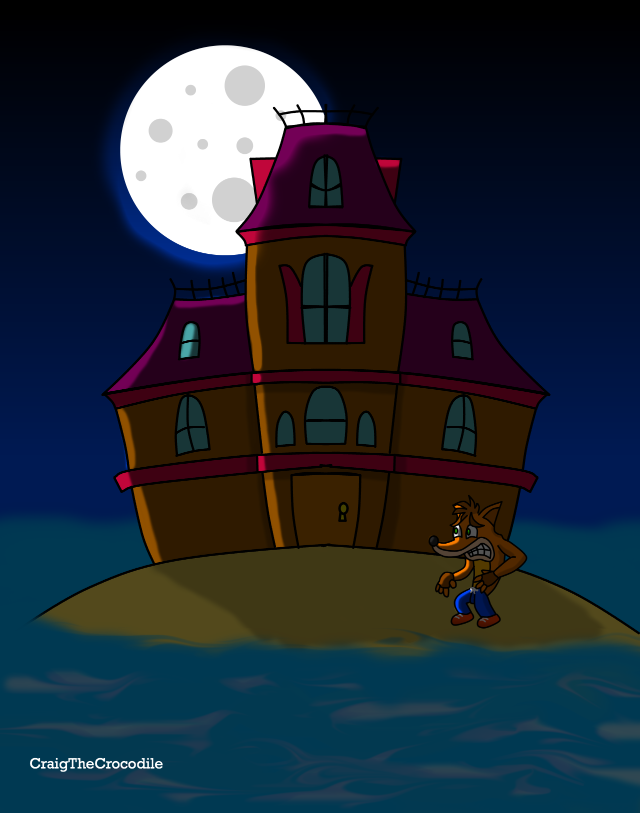 Crash and the Haunted Isle