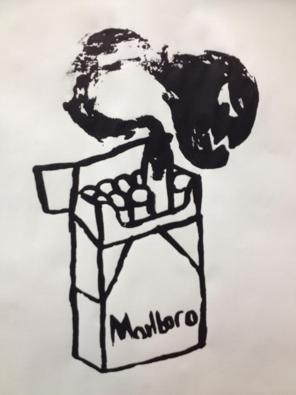 Printmaking Class Project 3: Screen Printing