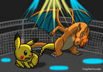 The Raging Charizard by CraigTheCrocodile