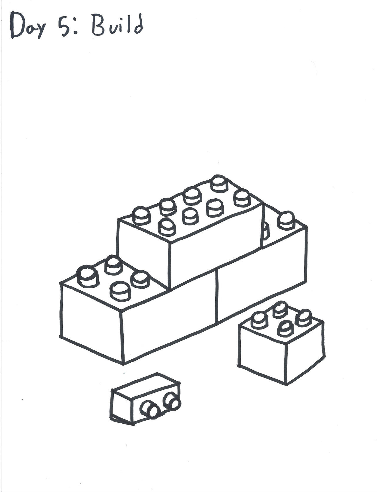 Inktober Day 5: Build