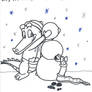 Inktober Day 11: Snow