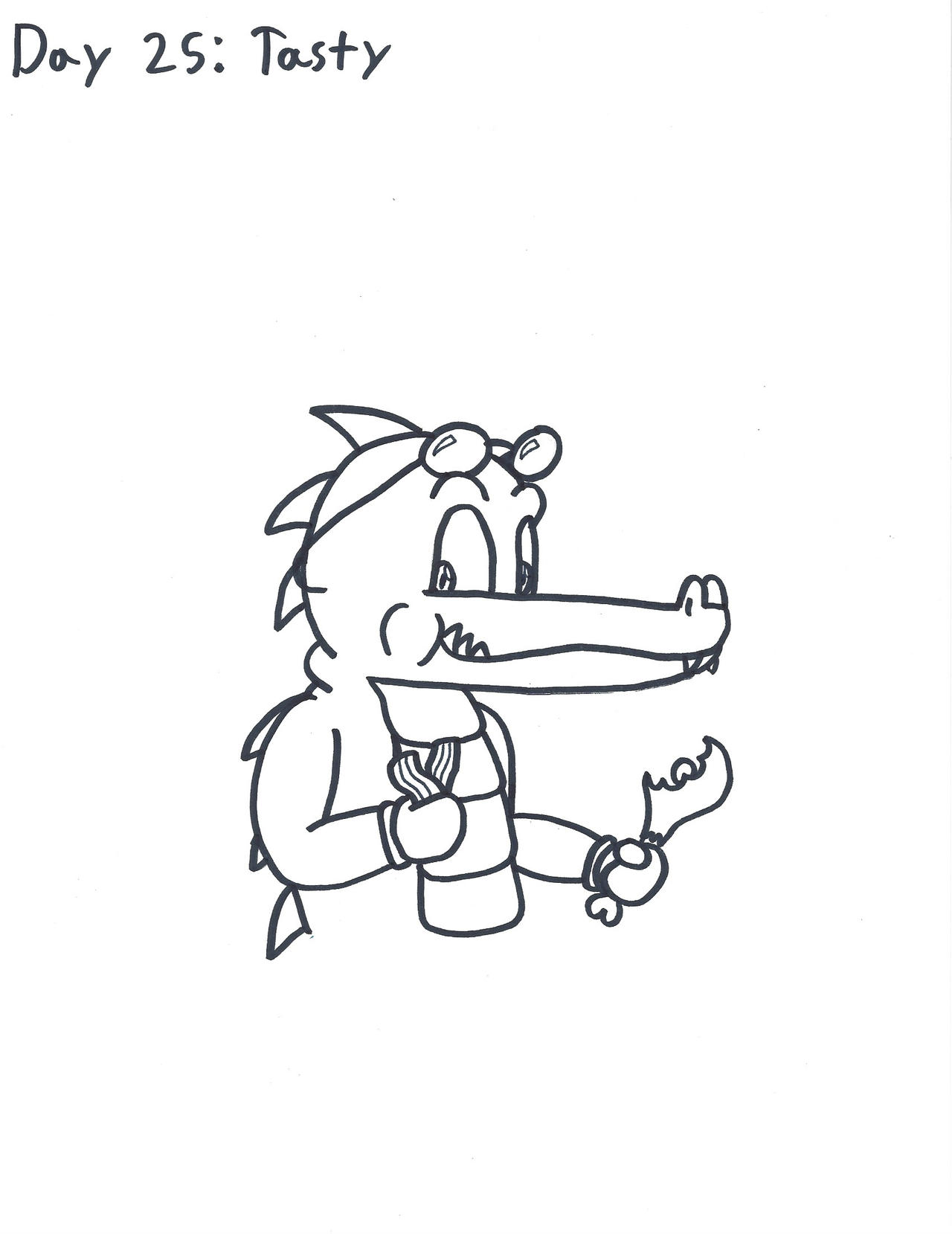Inktober Day 25: Tasty
