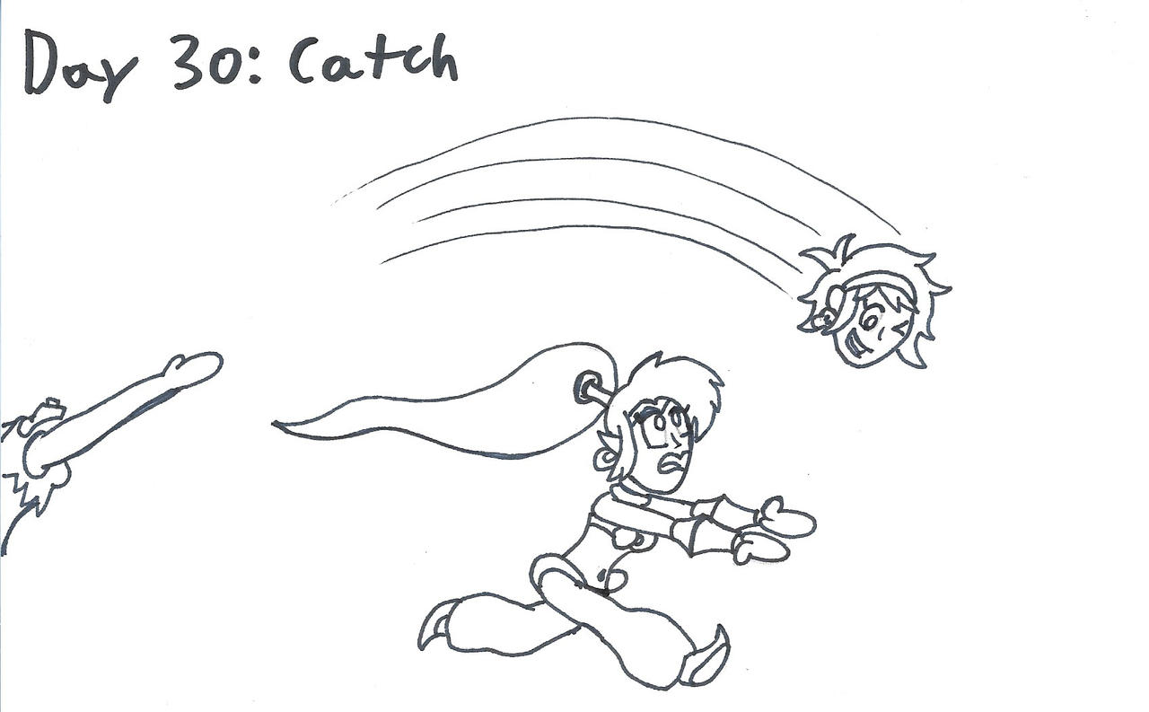 Inktober Day 30: Catch