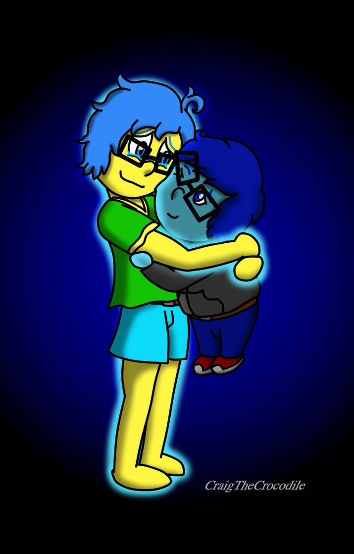 Comfort Hug by CraigTheCrocodile on DeviantArt