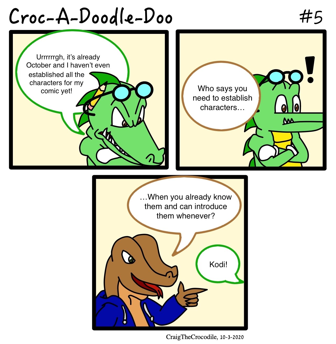 Croc-A-Doodle-Doo #5
