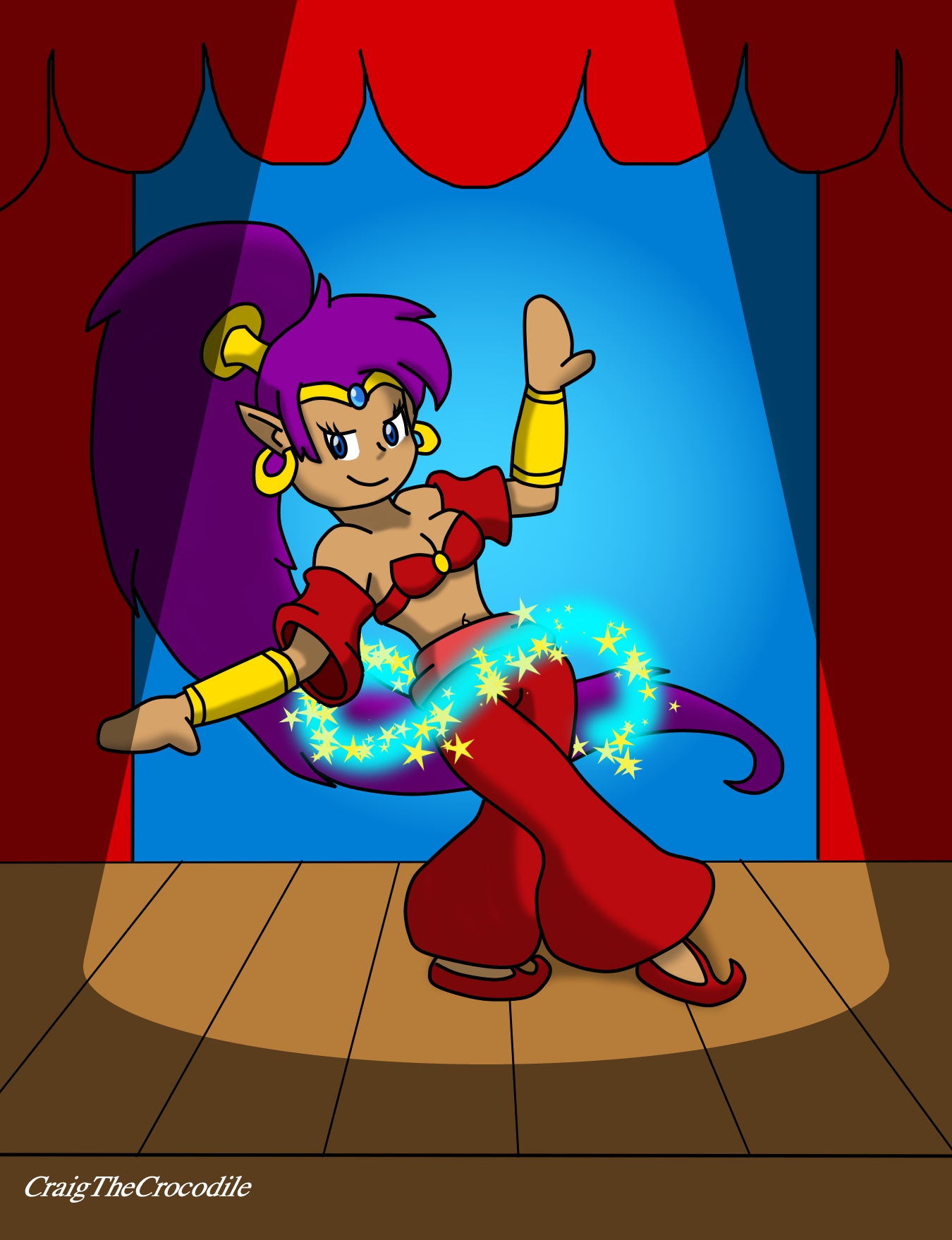 At the Dance Parlor