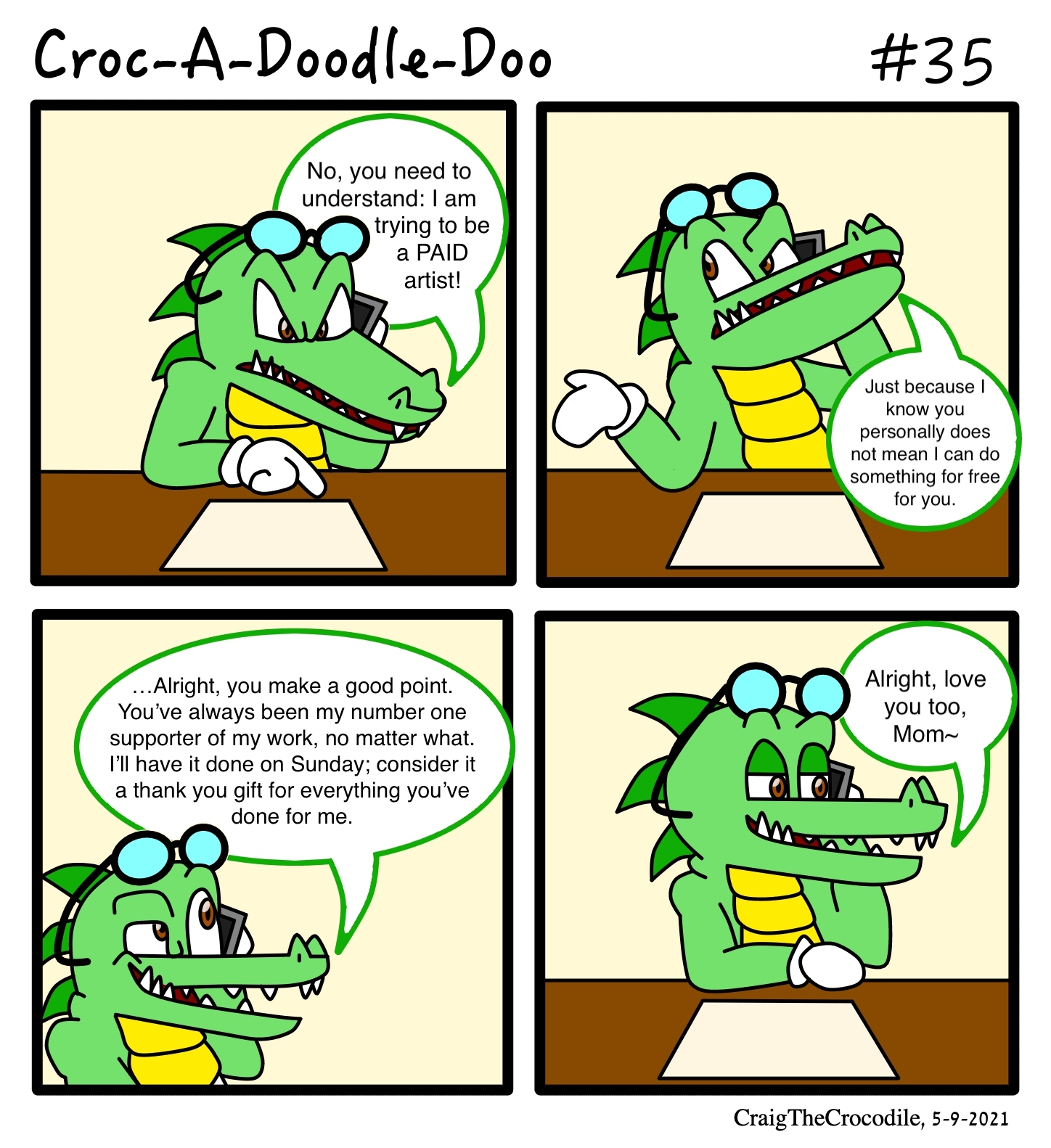 Croc-A-Doodle-Doo #35