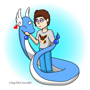 Caretaker Jeanette and Dragonair