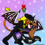 A Kiss for the Skunkcoon (Art Trade)