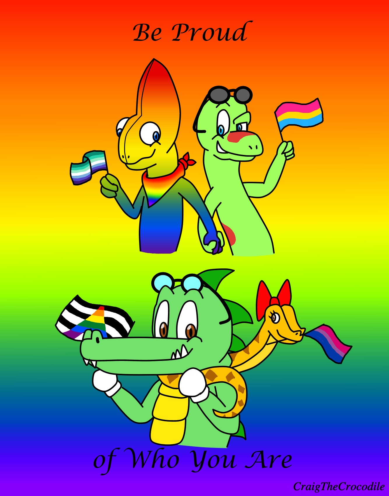 Croc-A-Doodle-Doo Pride