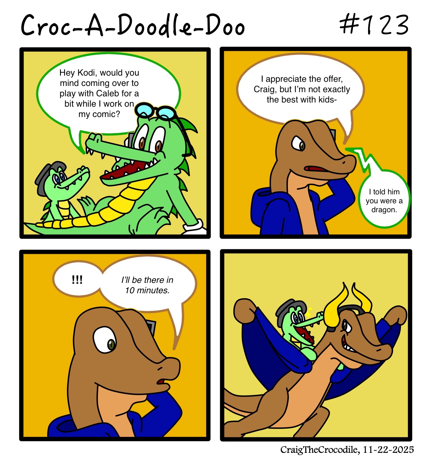 Croc-A-Doodle-Doo #123