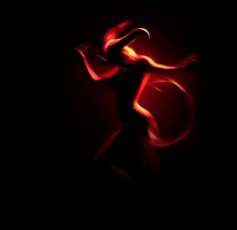 dancing devil by runawillow on DeviantArt