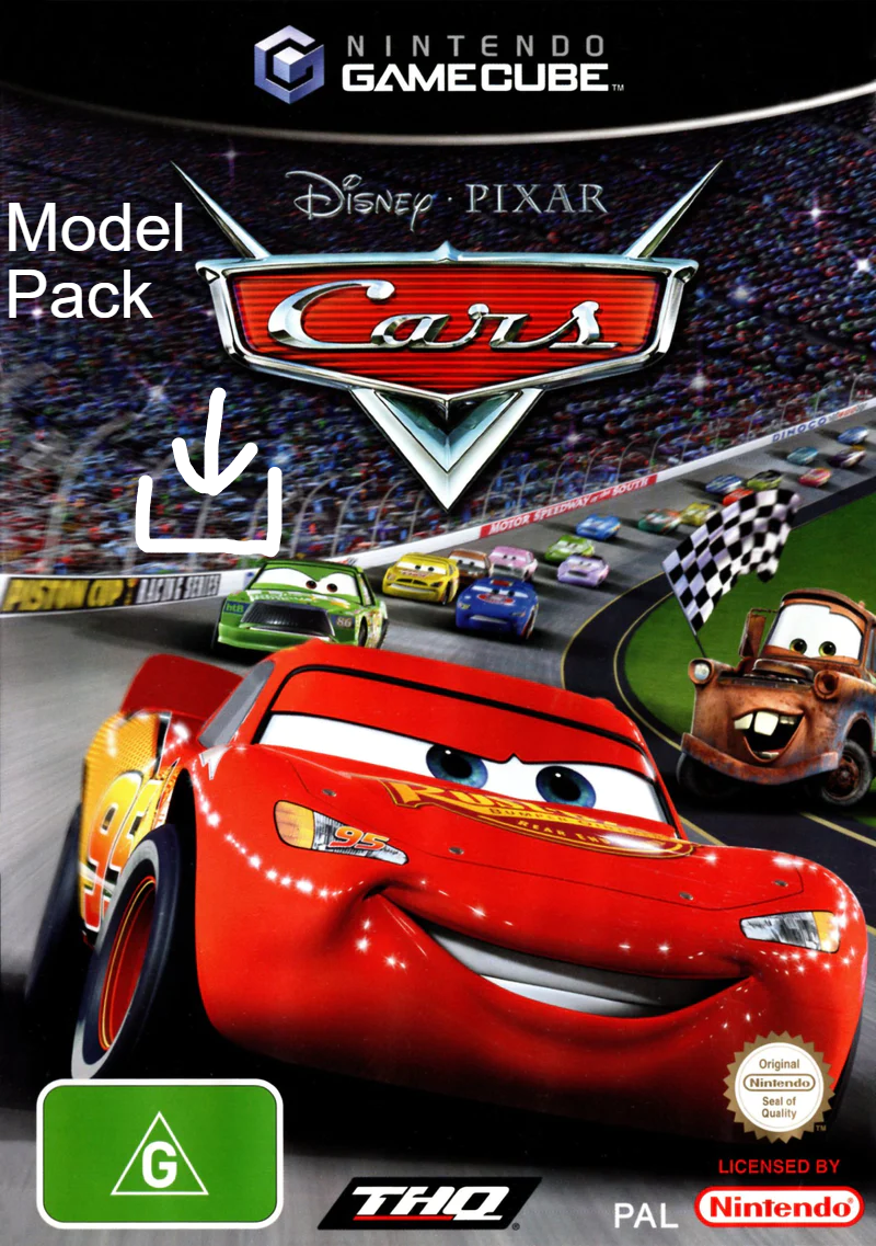 Cars Gamecube Model Cars GameCube Model Pack (Link To Mediafire) by kylerivers on DeviantArt