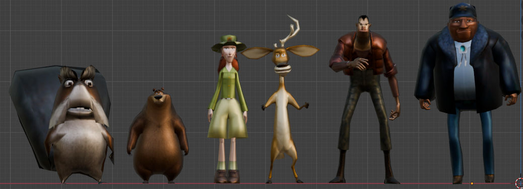 Gamecube Character Model Open Season GameCube Model Pack (Mediafire Link) by kylerivers on ...