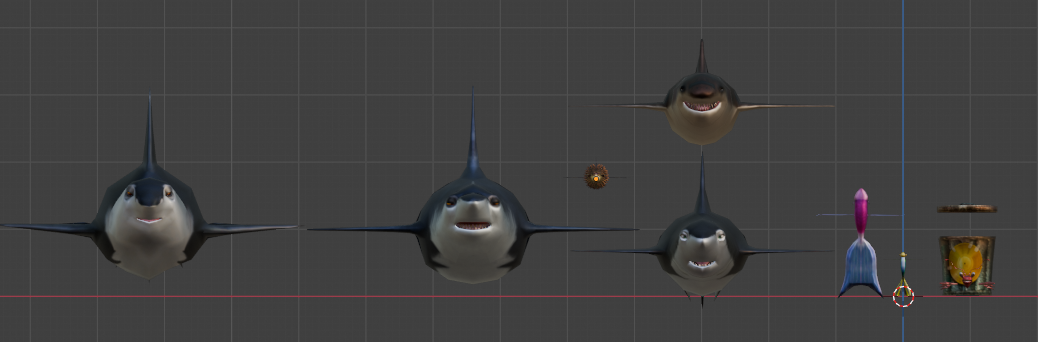 Shark Tale PC Model Pack (Mediafire Link) by kylerivers on DeviantArt