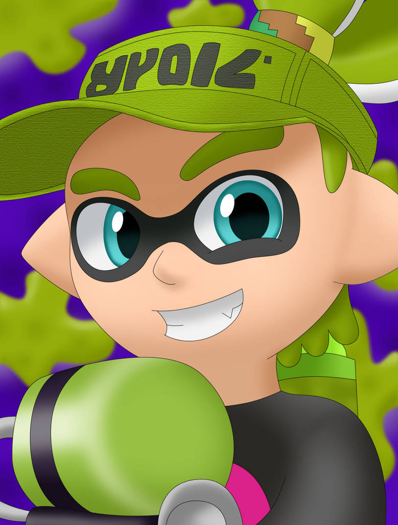Character Portrait: Inkling by BigDaddyDowney on DeviantArt