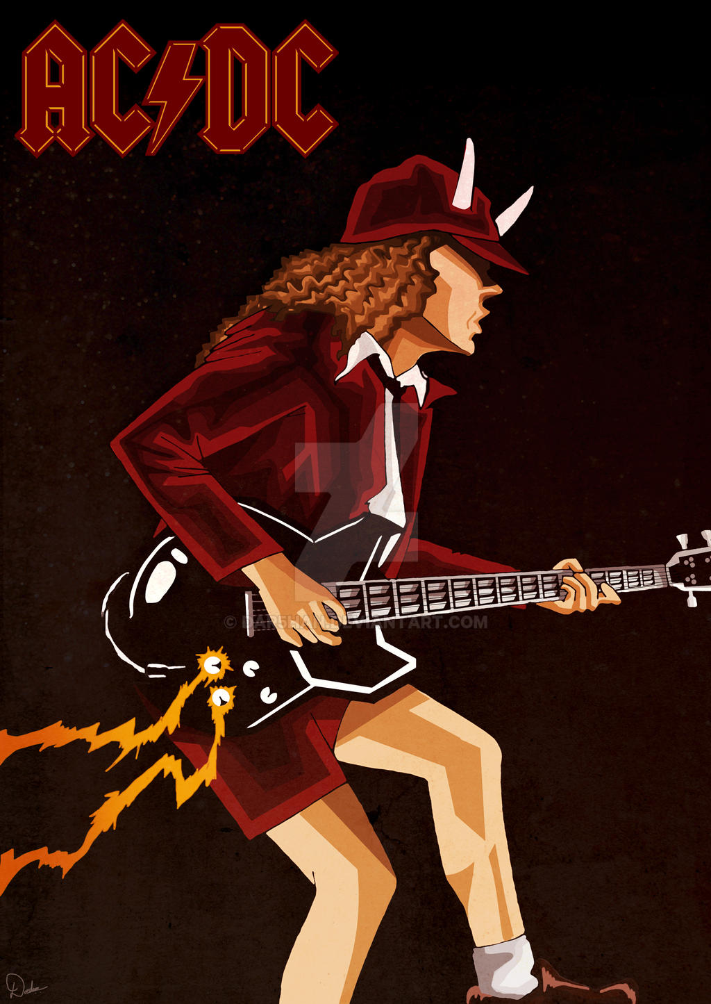 AC/DC poster by Dar5han on DeviantArt