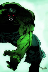 THE INVINCIBLE HULK BY MAHESH