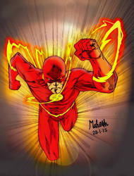 FLASH aka Barry Allen by Mahesh