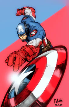 CAPTAIN AMERICA BY MAHESH.psd