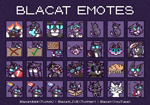 Blacat Emotes