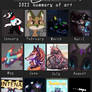 Cat's 2022 art summary