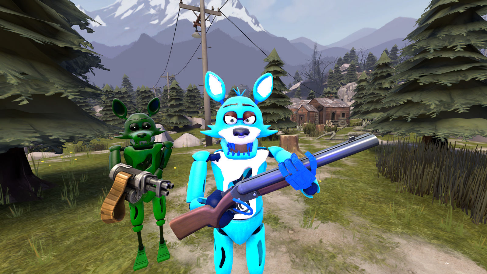 Let's go hunting! Fortnite Battle Royale Poster 1 by TheBlueFoxSFM on