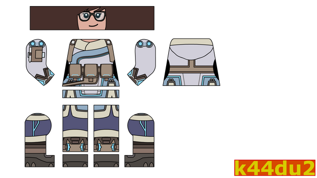LEGO Mei Minifig Decal Overwatch