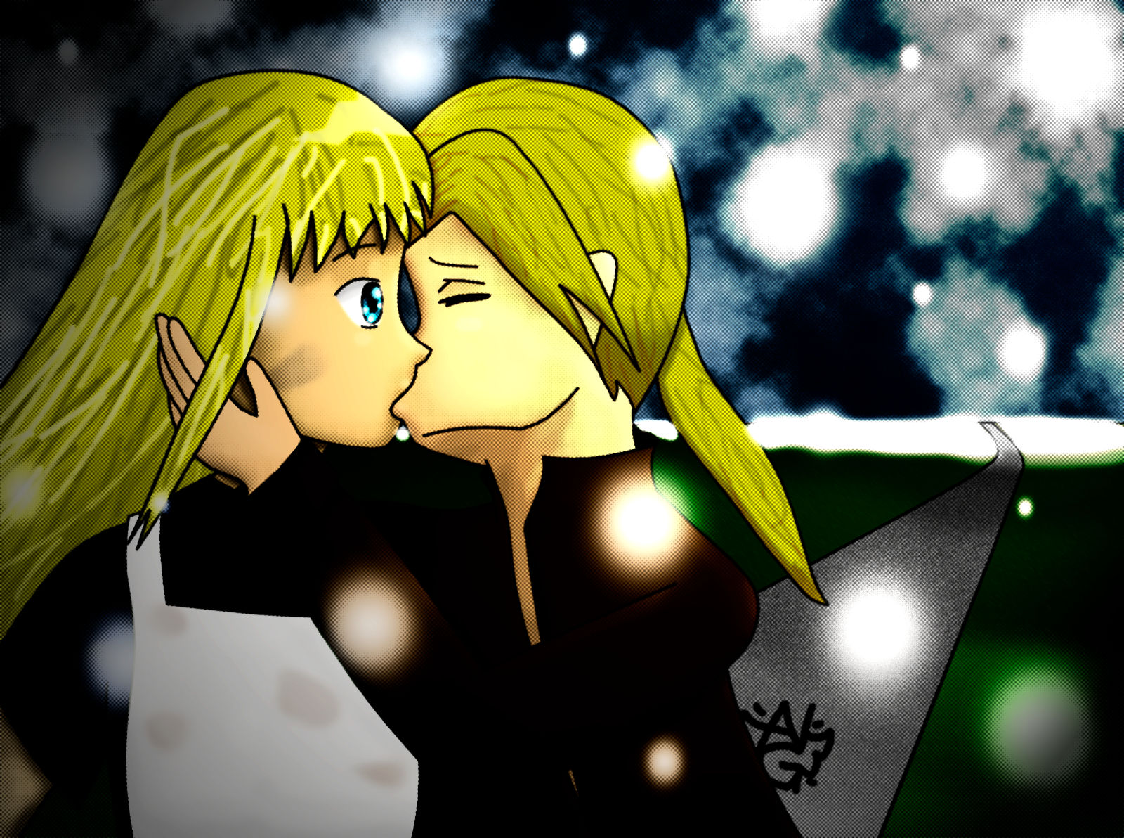 Contest Entries:  OTP/First Kiss