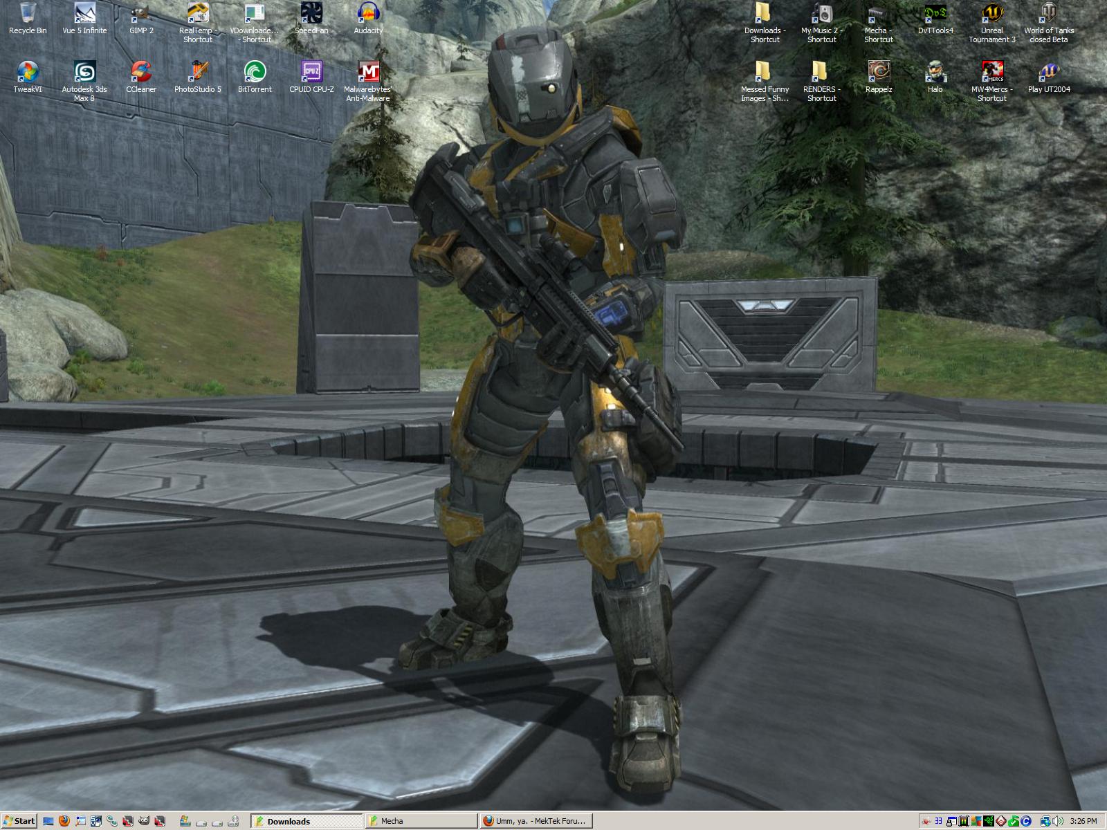 Halo: Reach Spartan Desktop