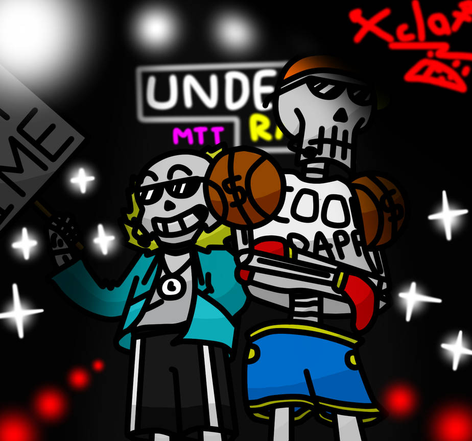 The skele-rappers by XclaxProductions on DeviantArt