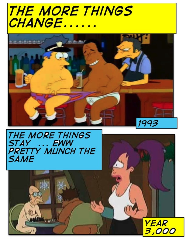 The fucher and the simpsons