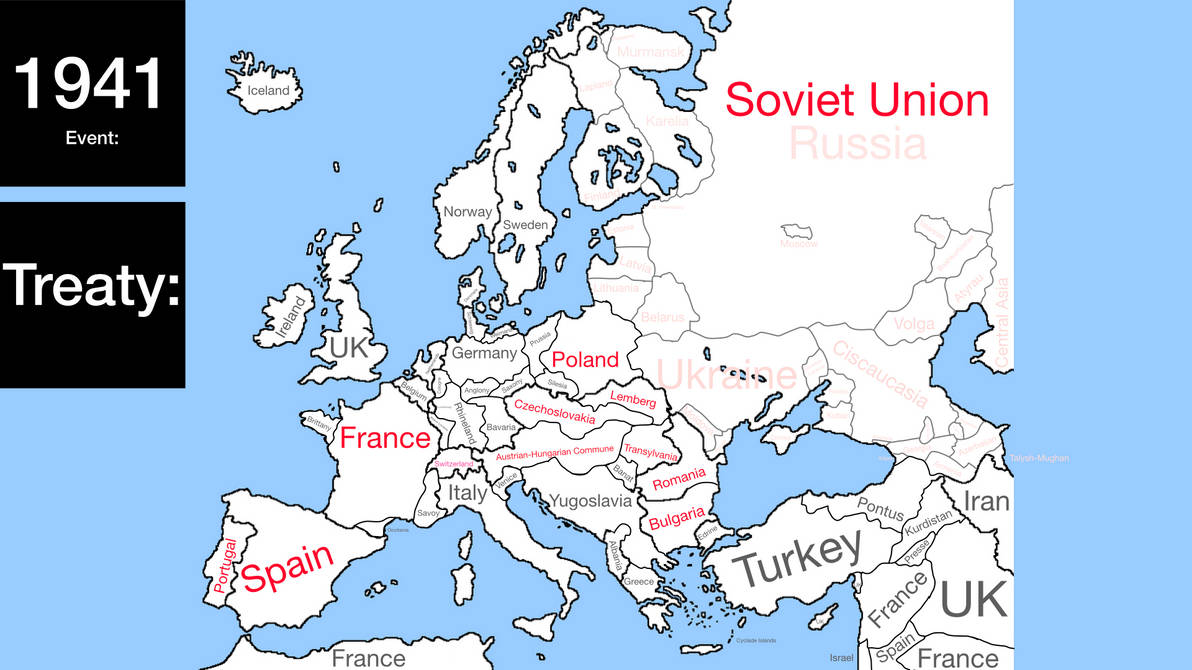 Stalinskaya imperiya Europe Map by TimiLodeOnDeviantArt on DeviantArt