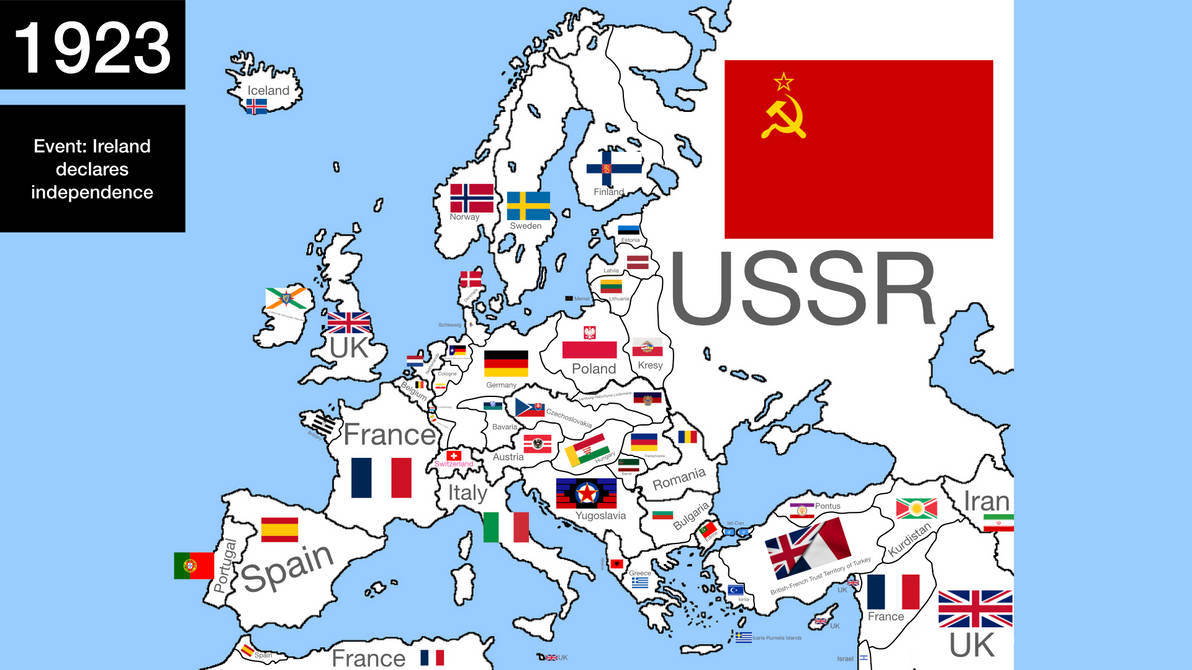 Alt Europe Map (1923) by TimiLodeOnDeviantArt on DeviantArt